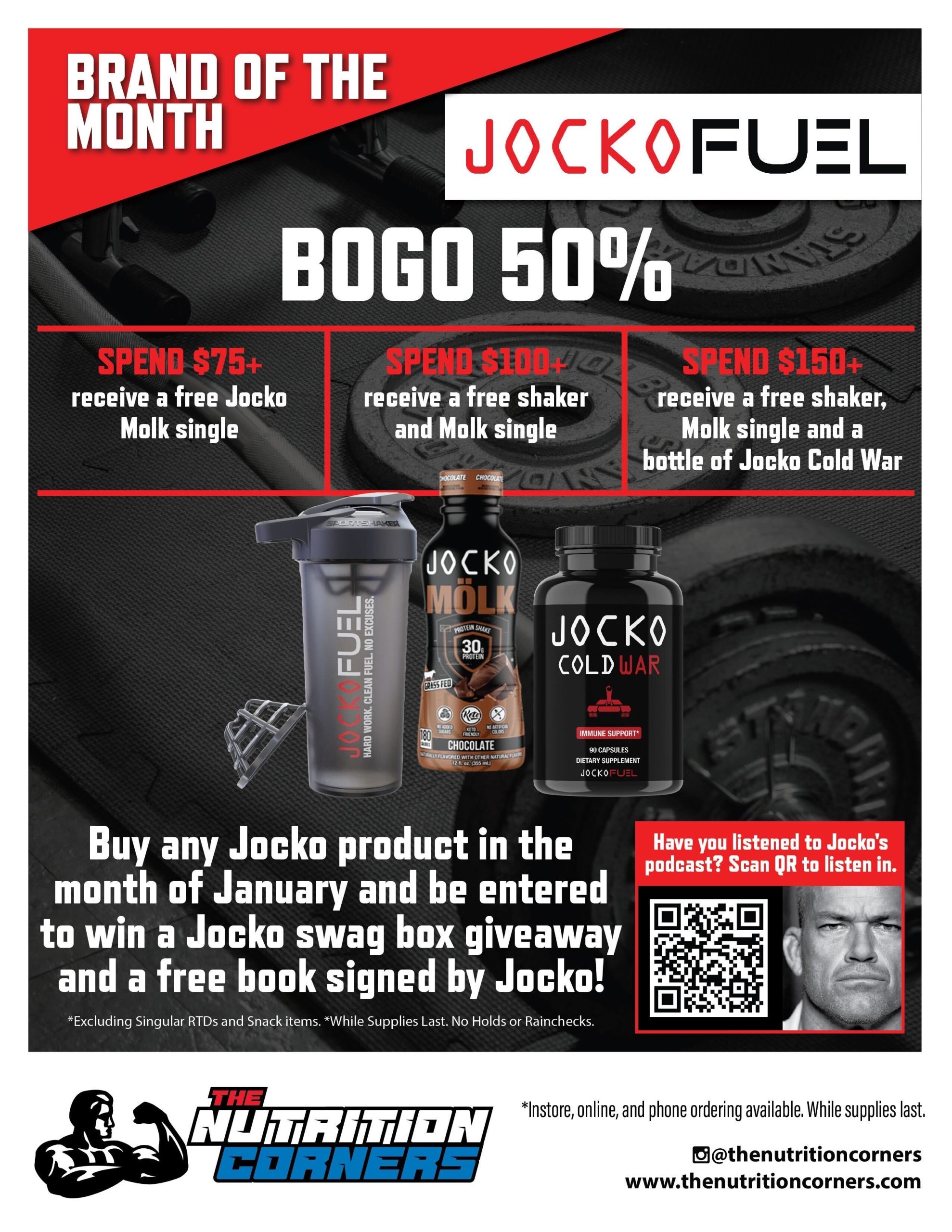 Nutrition Corner’s January Sale icon